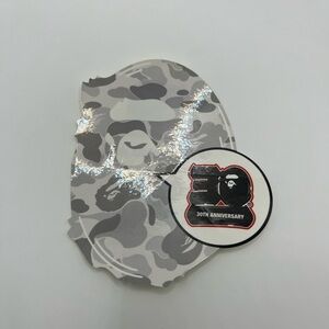 Bape Gray Camouflage 30th Anniversary Sticker